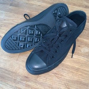 All black converse